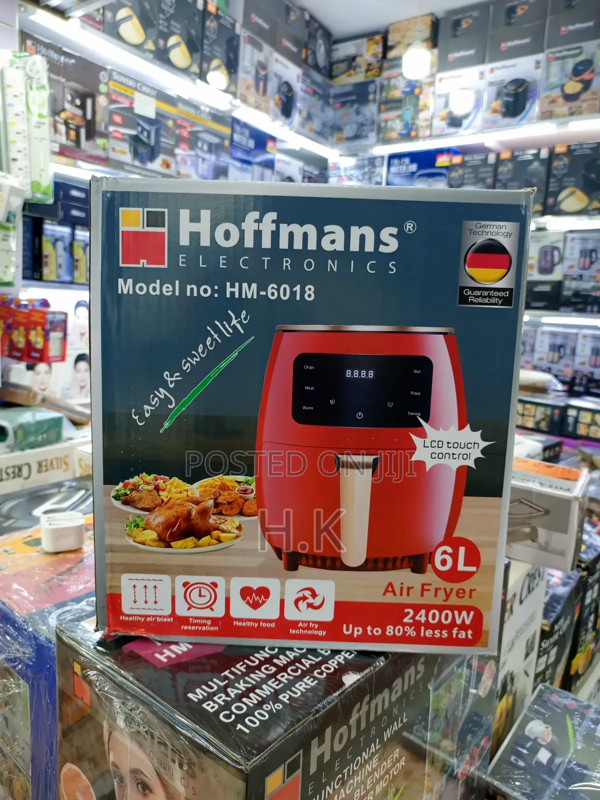 6l Hoffmans Hm-6018 Air Fryer.