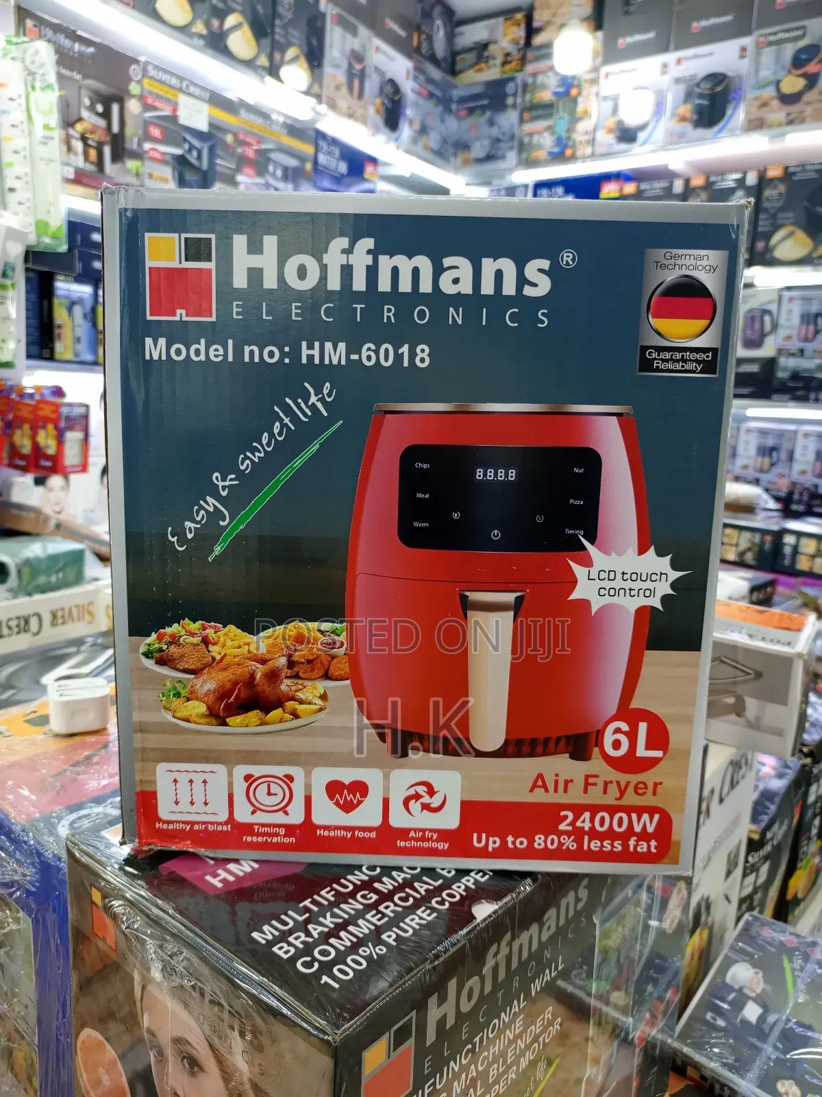 6l Hoffmans Hm-6018 Air Fryer.