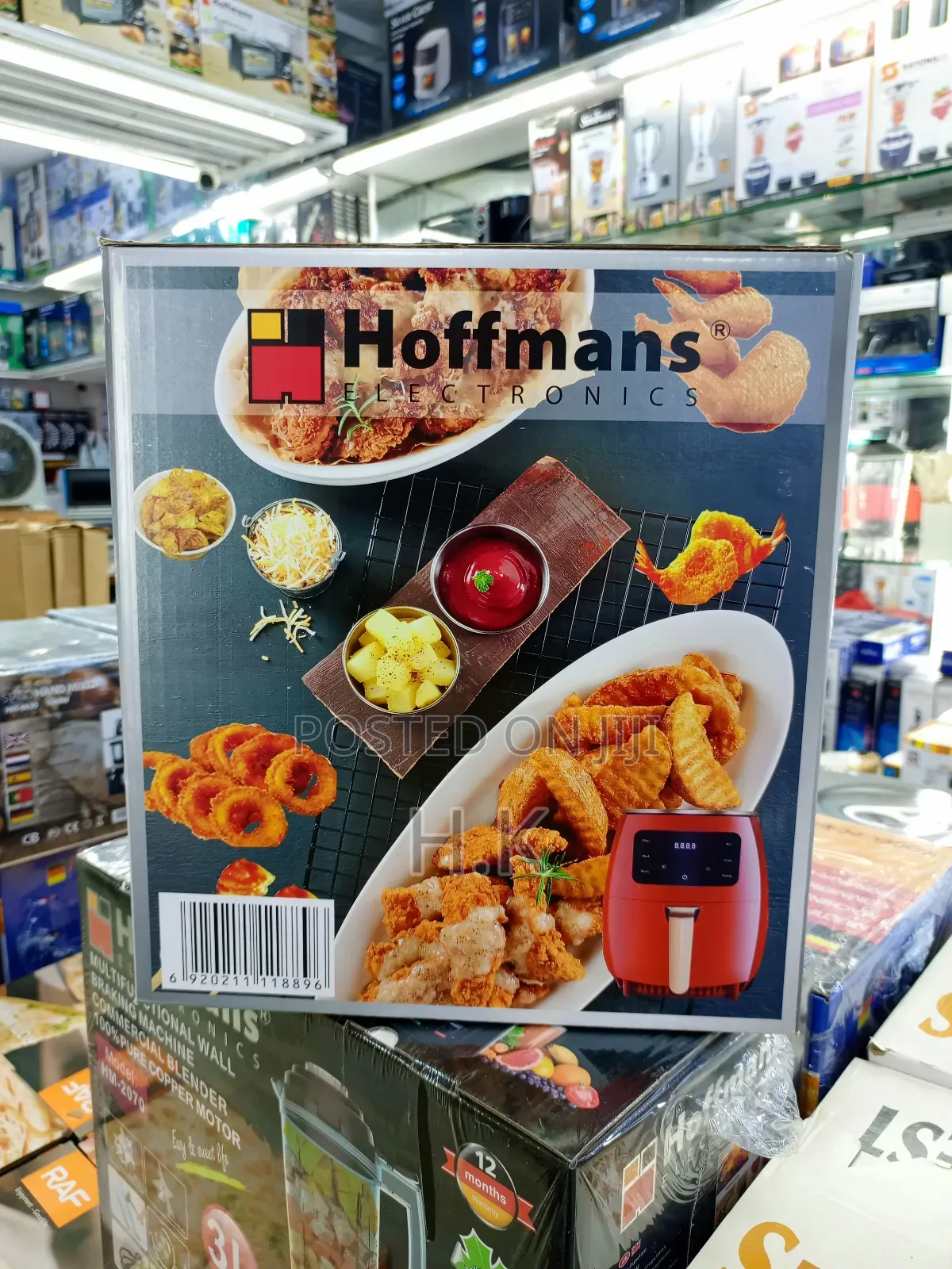 6l Hoffmans Hm-6018 Air Fryer.
