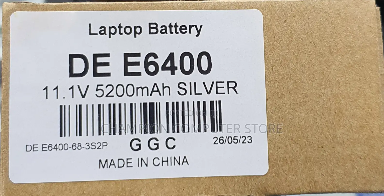 Dell Battery Latitude E6400 E6410 E6500 Precisionm2400 M4400