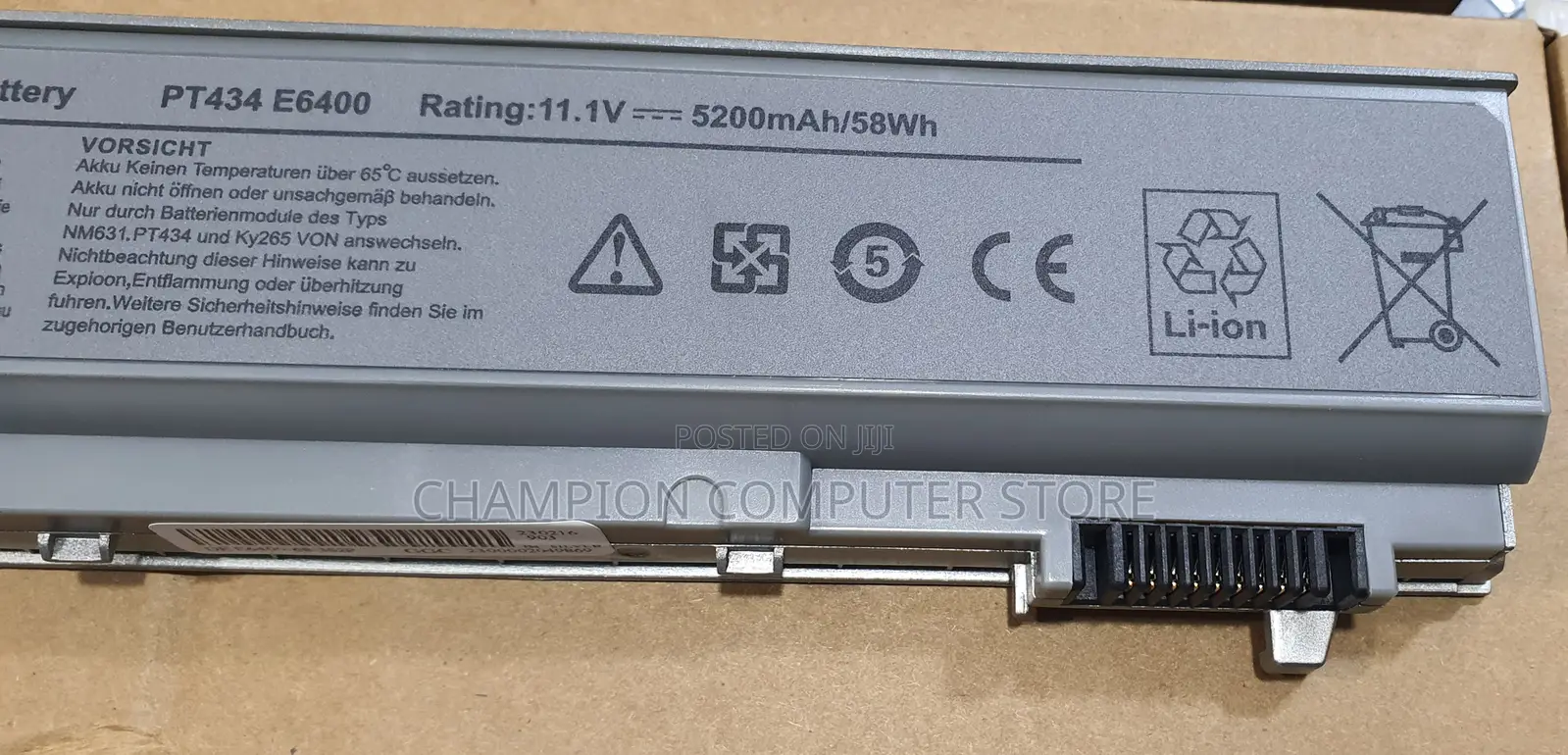 Dell Battery Latitude E6400 E6410 E6500 Precisionm2400 M4400