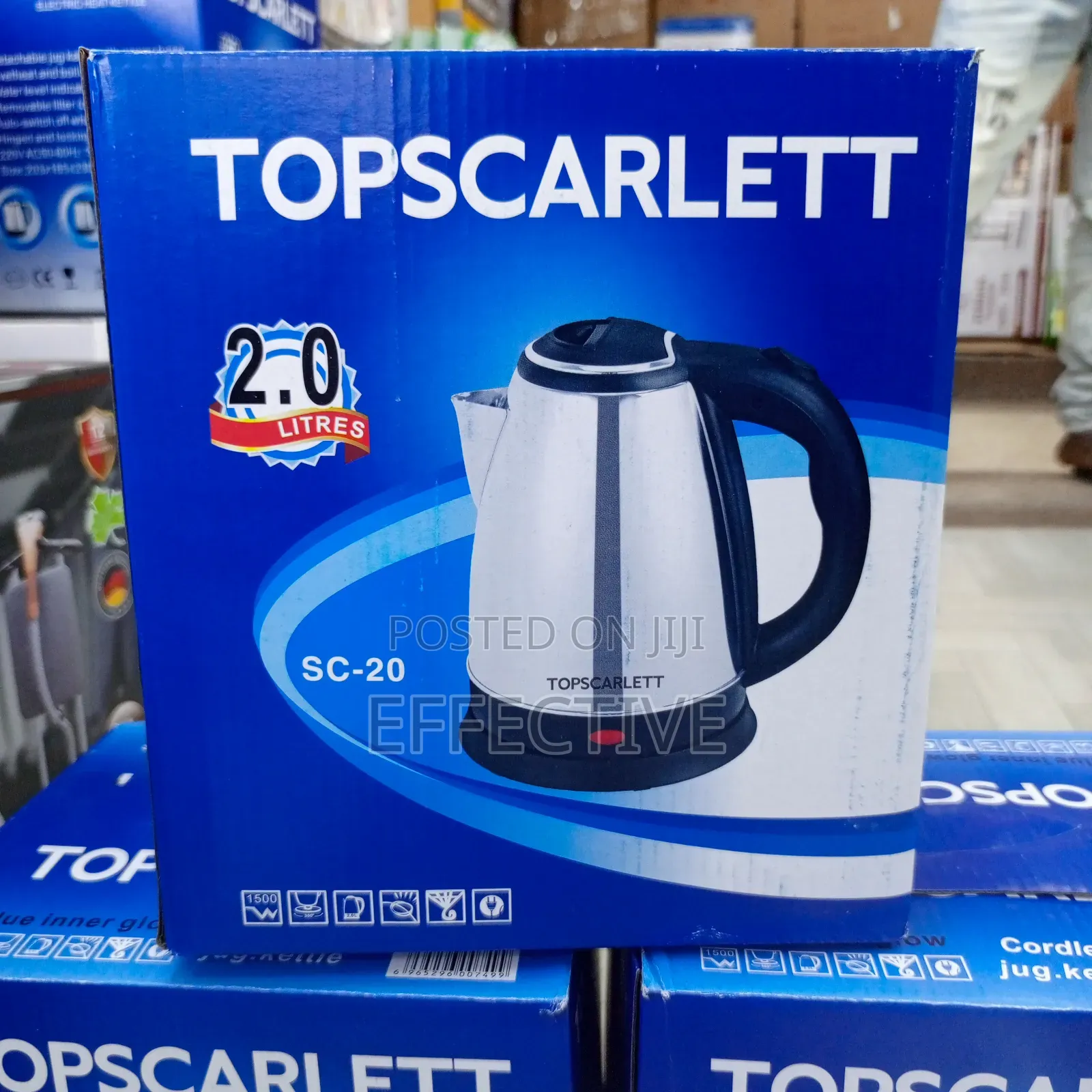 2.0l Scarlett Electric Kettle