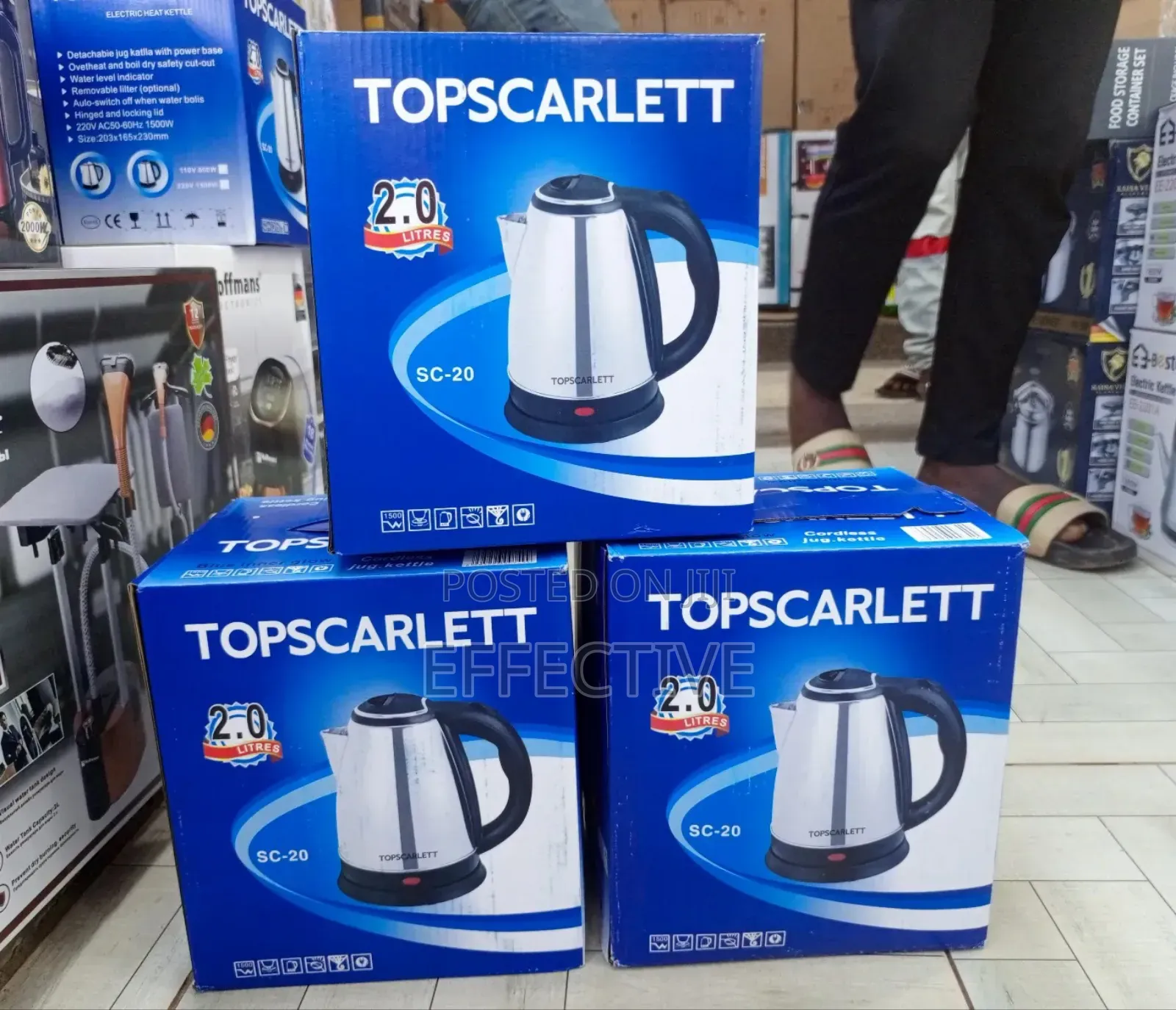 2.0l Scarlett Electric Kettle
