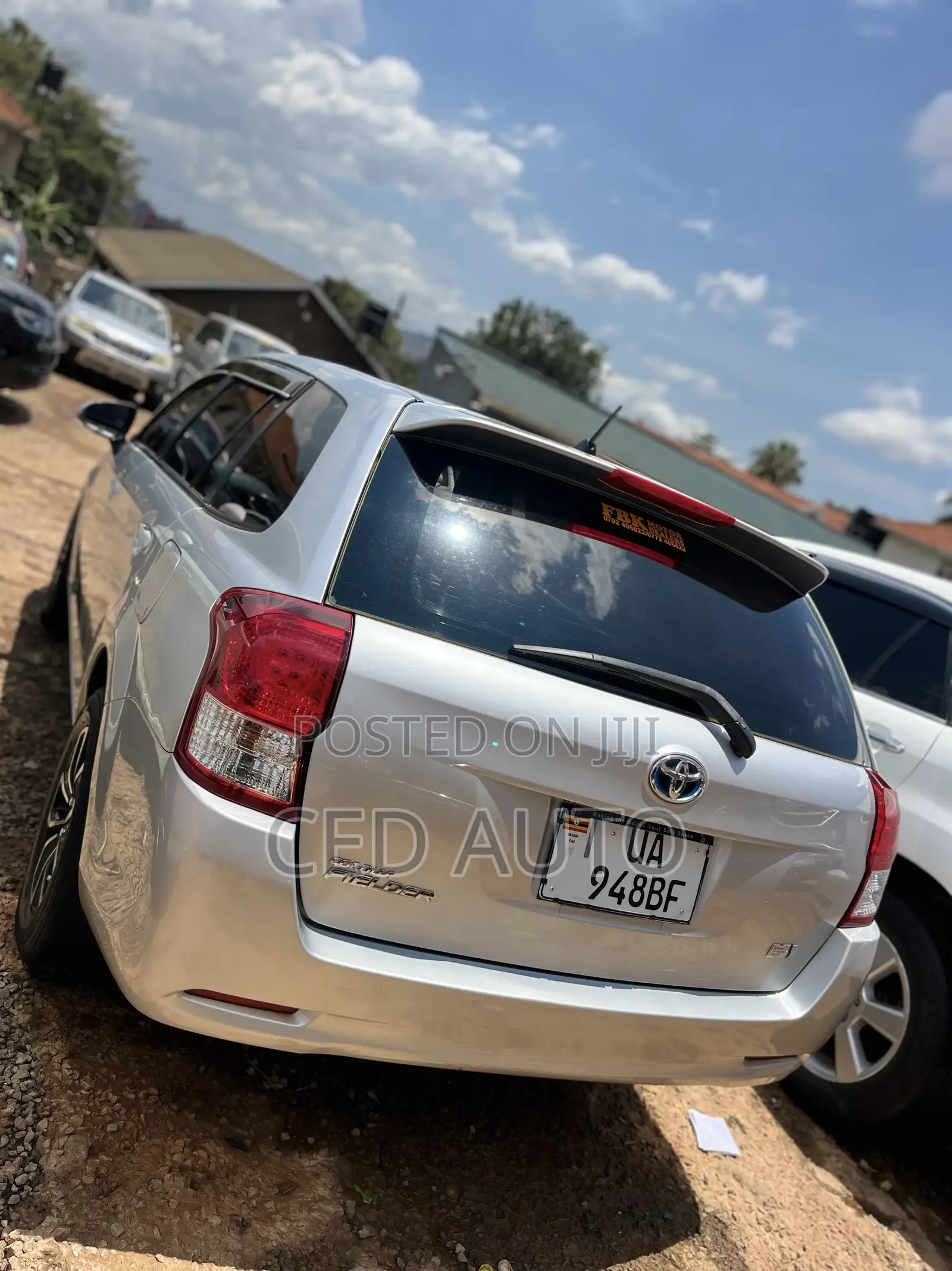 Toyota Corolla Fielder 2016 Silver