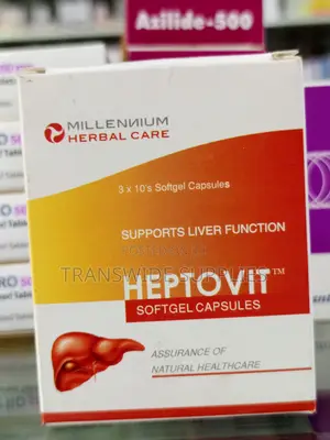 Heptovit 30 Softgel Caps - Supports Restores Liver Function
