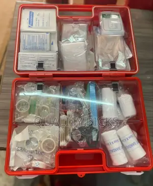 First Aid Kit Tool Box for 50 People.