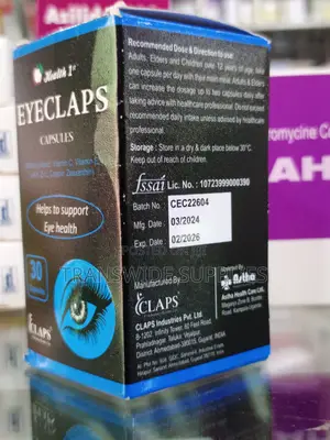 Eyeclaps 30 Capsules - Helps to Support Eye Health