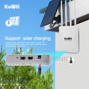 Kuwfi Wifi 6 Outdoor Access Point 3000mbps | 600m Coverage 2.4 +5ghz