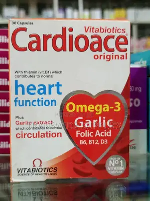Cardioace Original 30 Capsules - For Normal Heart Functioning