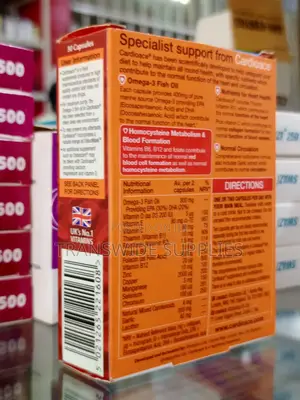 Cardioace Original 30 Capsules - For Normal Heart Functioning