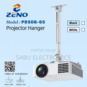 Zeno Adjustable Projector Hanger – Projector Ceiling Wall Mount