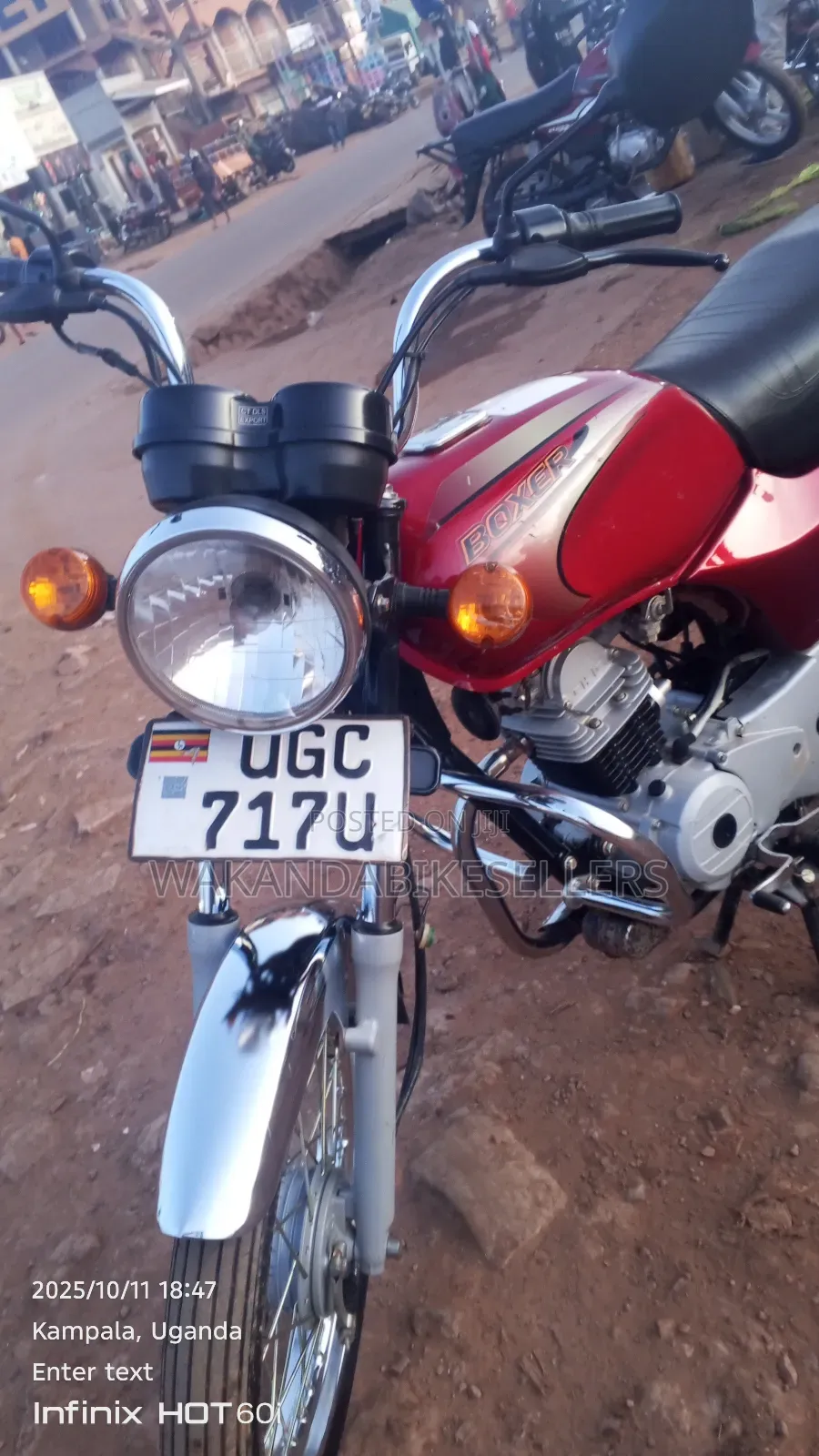 Bajaj Boxer 2024 Red