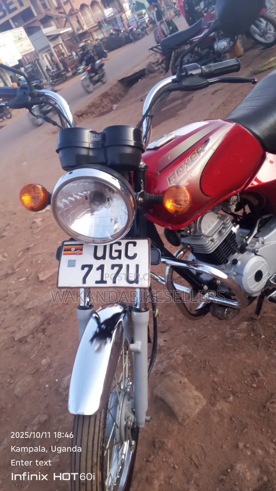 Bajaj Boxer 2024 Red