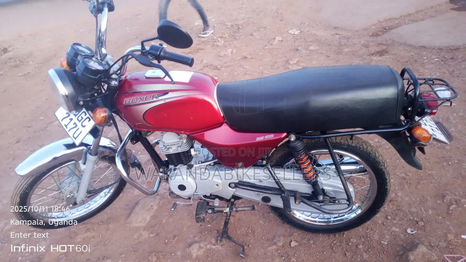 Bajaj Boxer 2024 Red