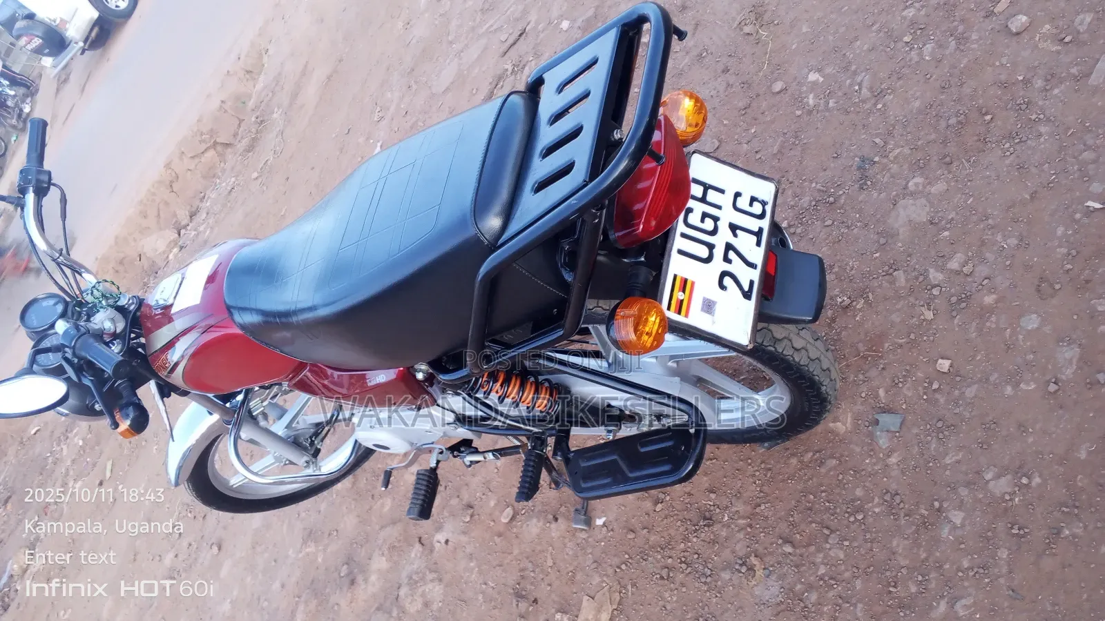 Bajaj Boxer 2024 Red