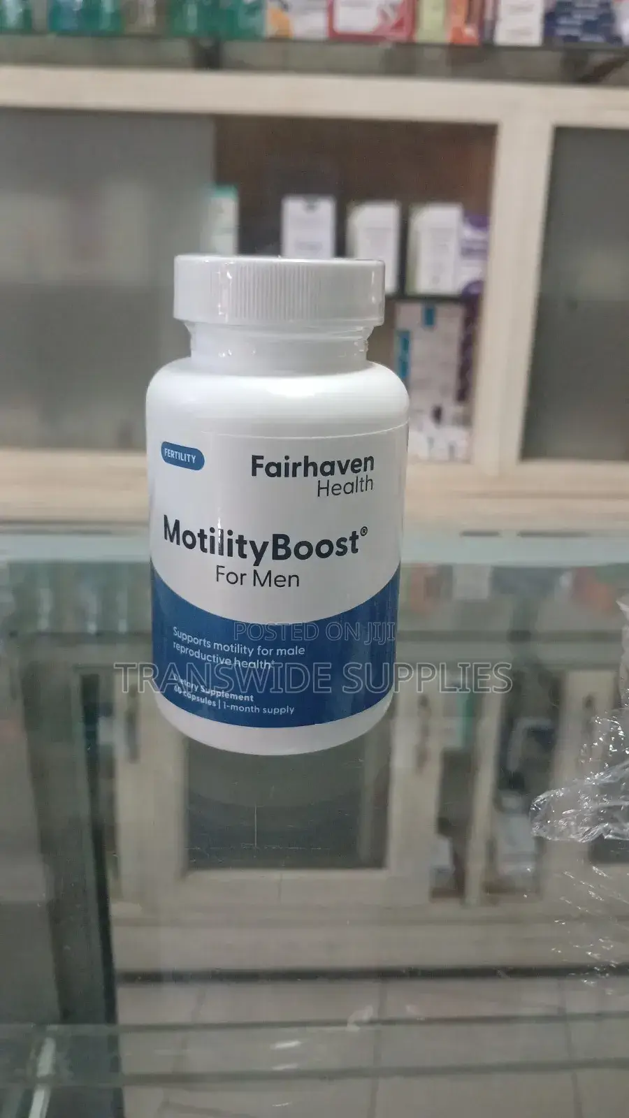 Motility Boost for Men 60 Caps - Increases Male Sperm Motility