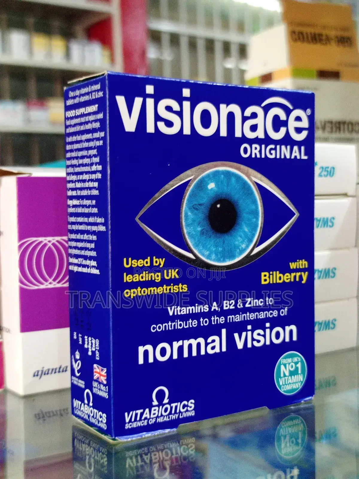 Visionase Original 30 Tablets - For Maintainance of Normal Vision Uk