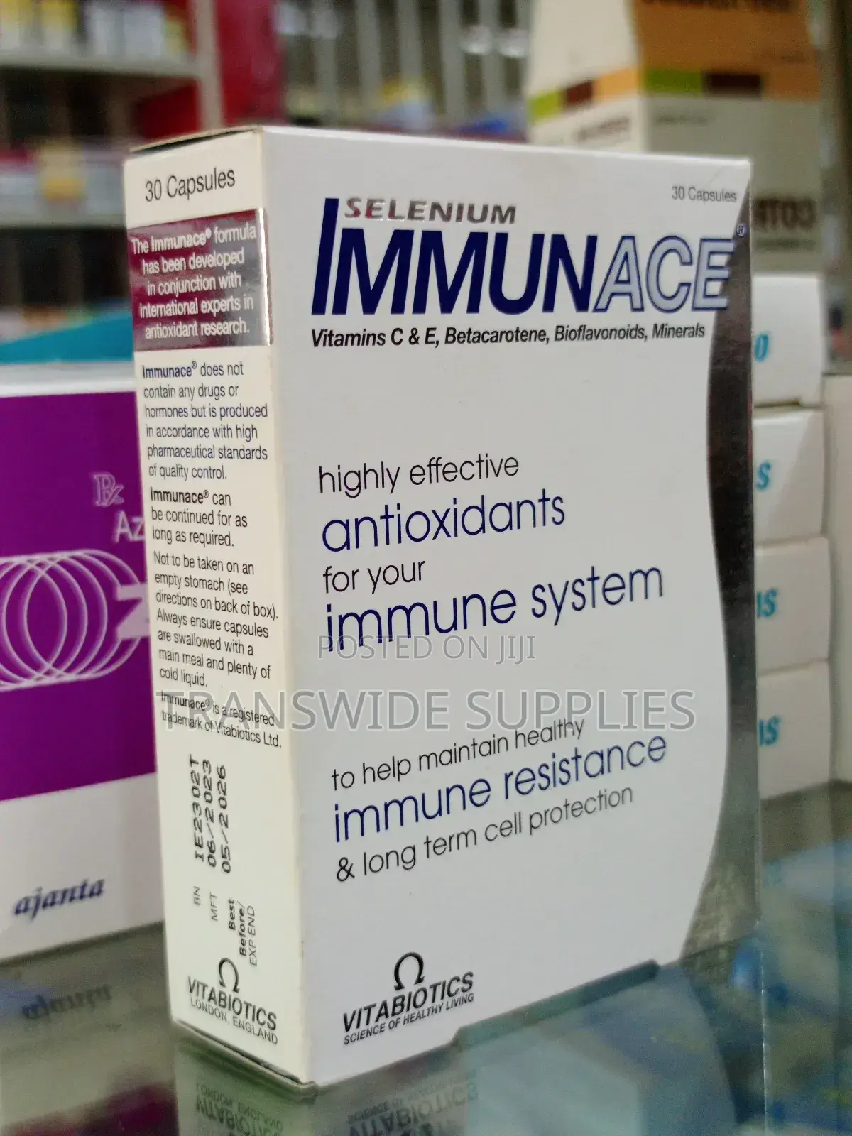 Immunace 30cps - Maintains Healthy Immune Resistance Cell Protection