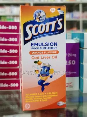 Scott's Cod Liver Oil 150ml Emulsion Food Supplement