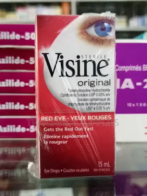 Visine Original 15mls Eye Whitener Eye Drop - Gets Red Out Fast