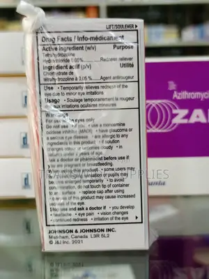 Visine Original 15mls Eye Whitener Eye Drop - Gets Red Out Fast