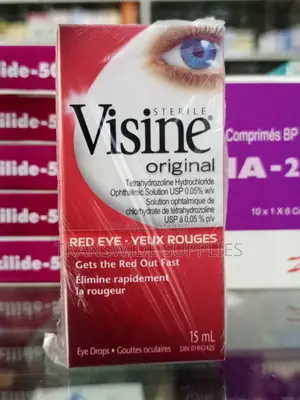 Visine Original 15mls Eye Whitener Eye Drop - Gets Red Out Fast