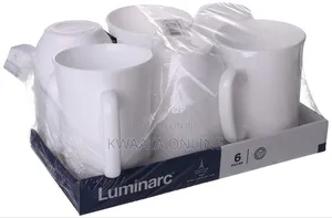 Luminarc 6pcs Set Morning Ceramic Cups For Tea/ Coffee