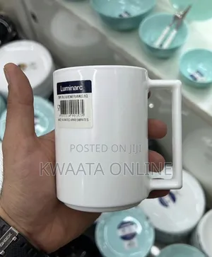 Luminarc Coffee Mug Alabone Model, 
White (6 Pieces)