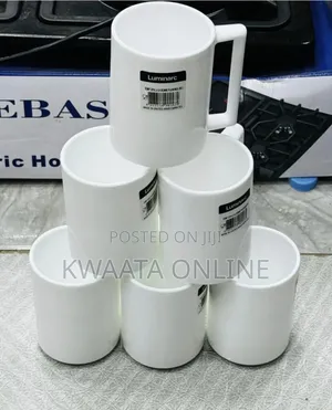 Luminarc Coffee Mug Alabone Model, 
White (6 Pieces)