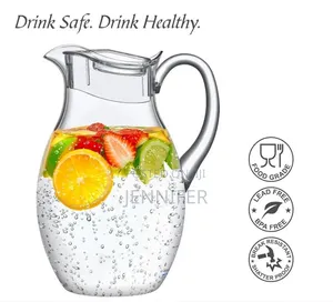 Clear Acrylic Water Pitcher Jug