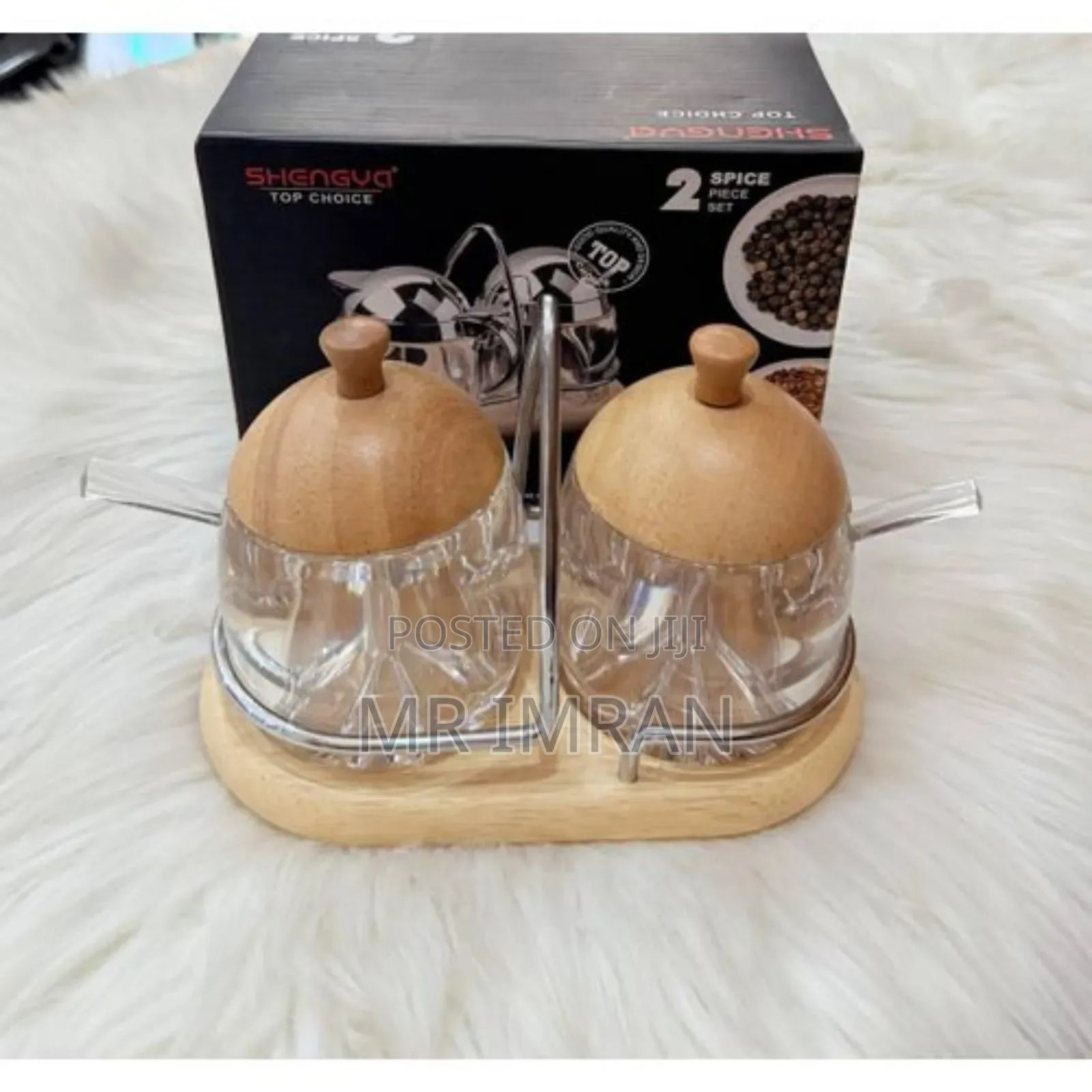 Elegant Acrylic Sugar Set