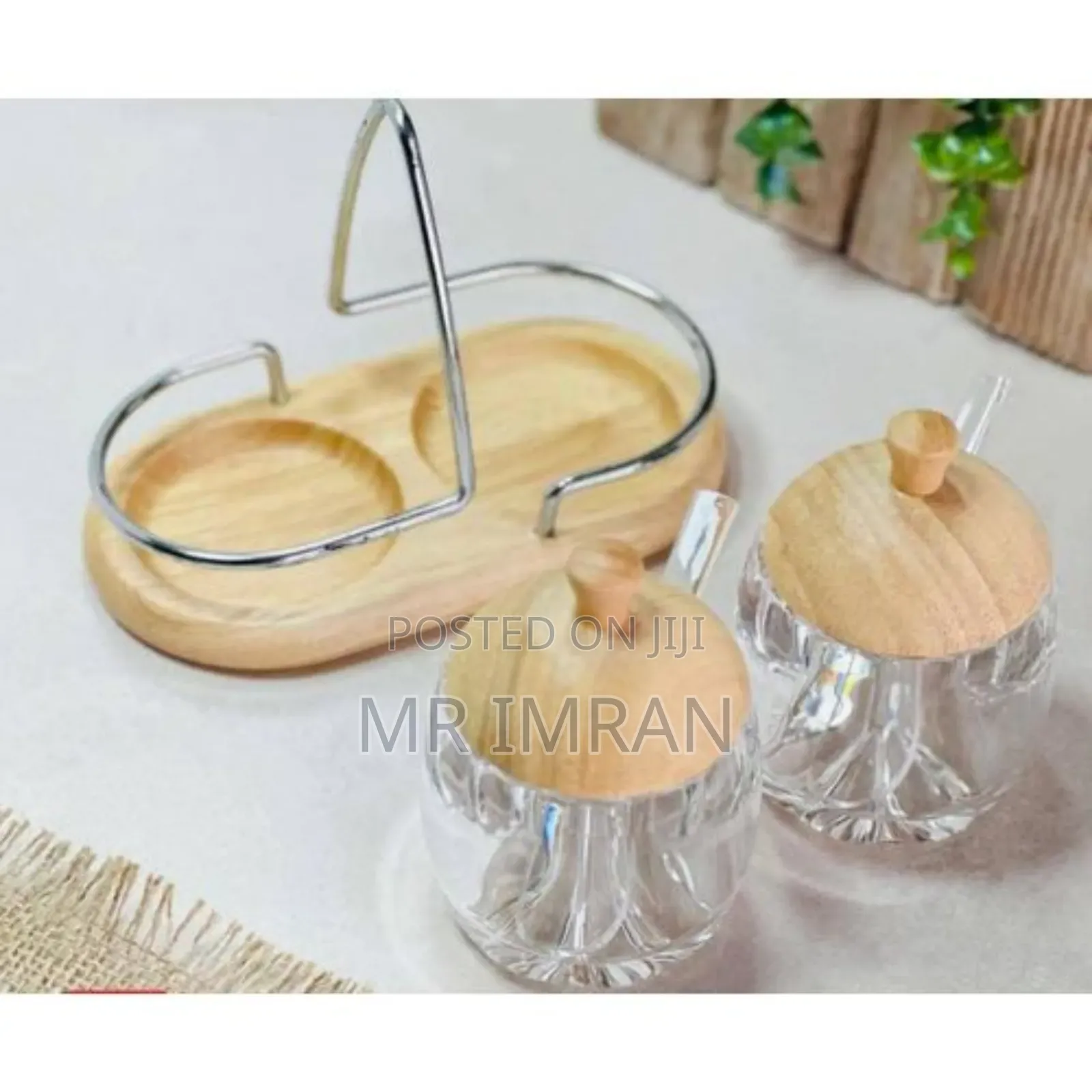 Elegant Acrylic Sugar Set