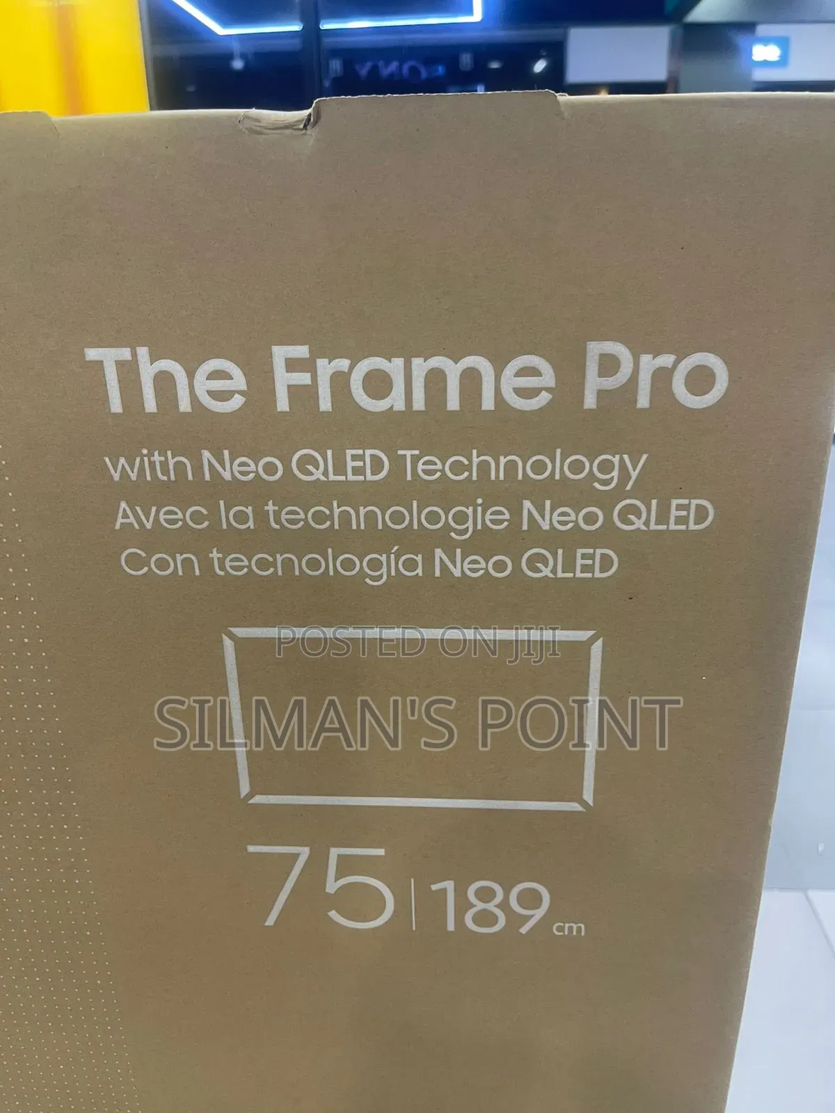 Samsung 75" the Frame Pro Vision Ai Tv