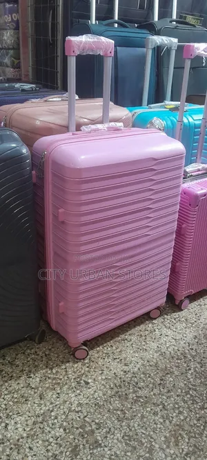 Medium Size Plastic Rubber Suitcase