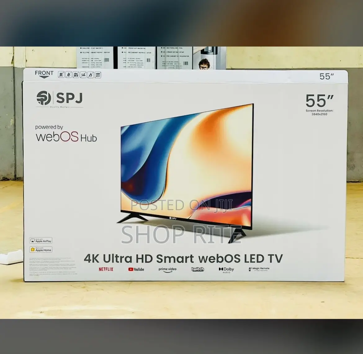 SPJ 55 Inches Ultra 4khd Smart Webos Led TVS