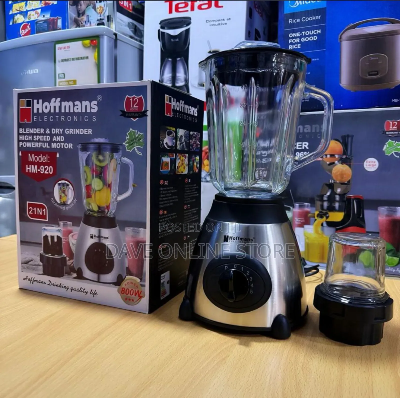 Hoffmans Glass Blender Hm920,