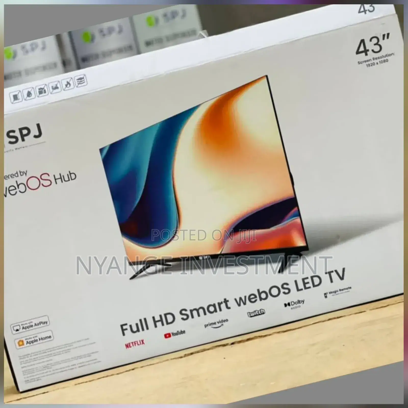 43 Smart Webos Spj. Tv Set 43 Smart Webos
