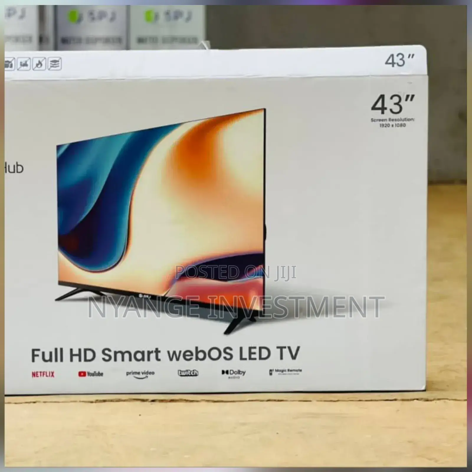 43 Smart Webos Spj. Tv Set 43 Smart Webos