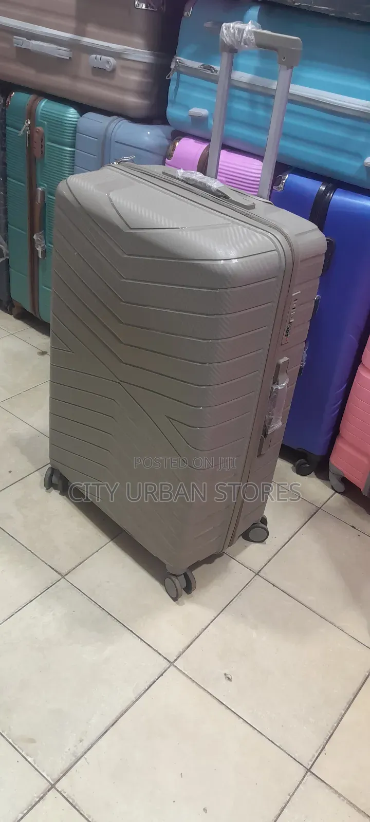 Brown Colour Large Suitcase