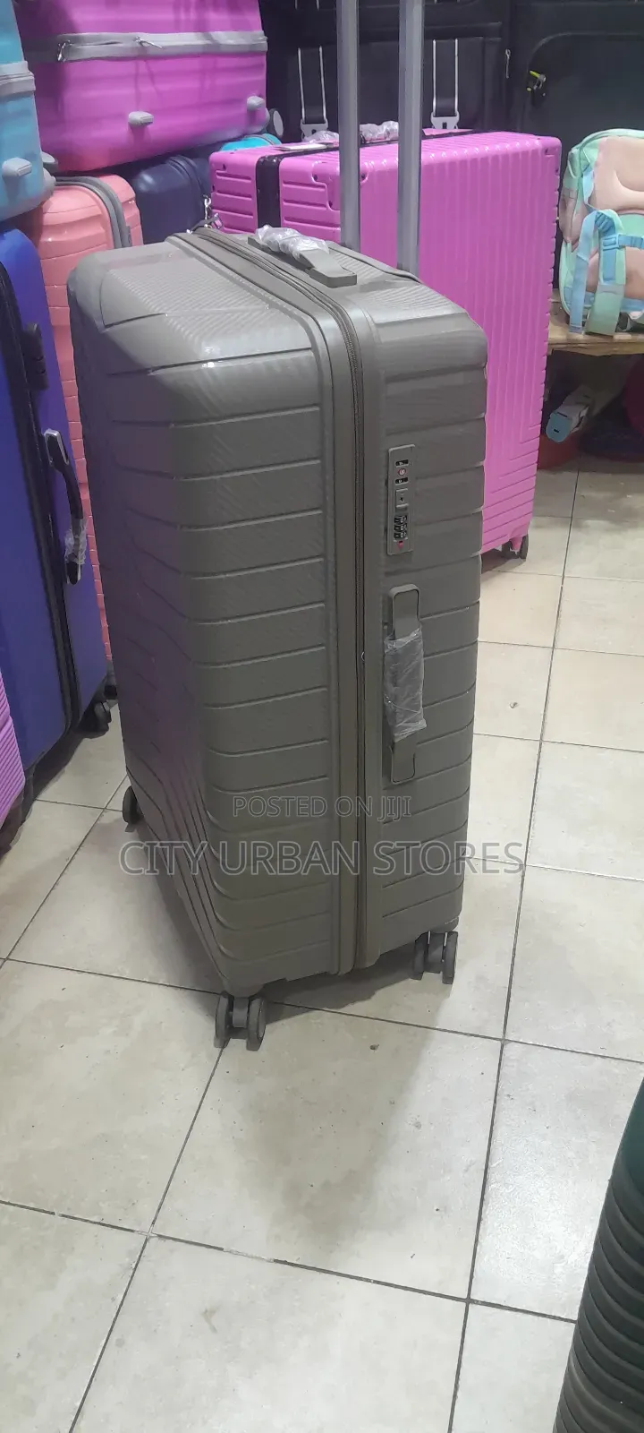 Brown Colour Large Suitcase