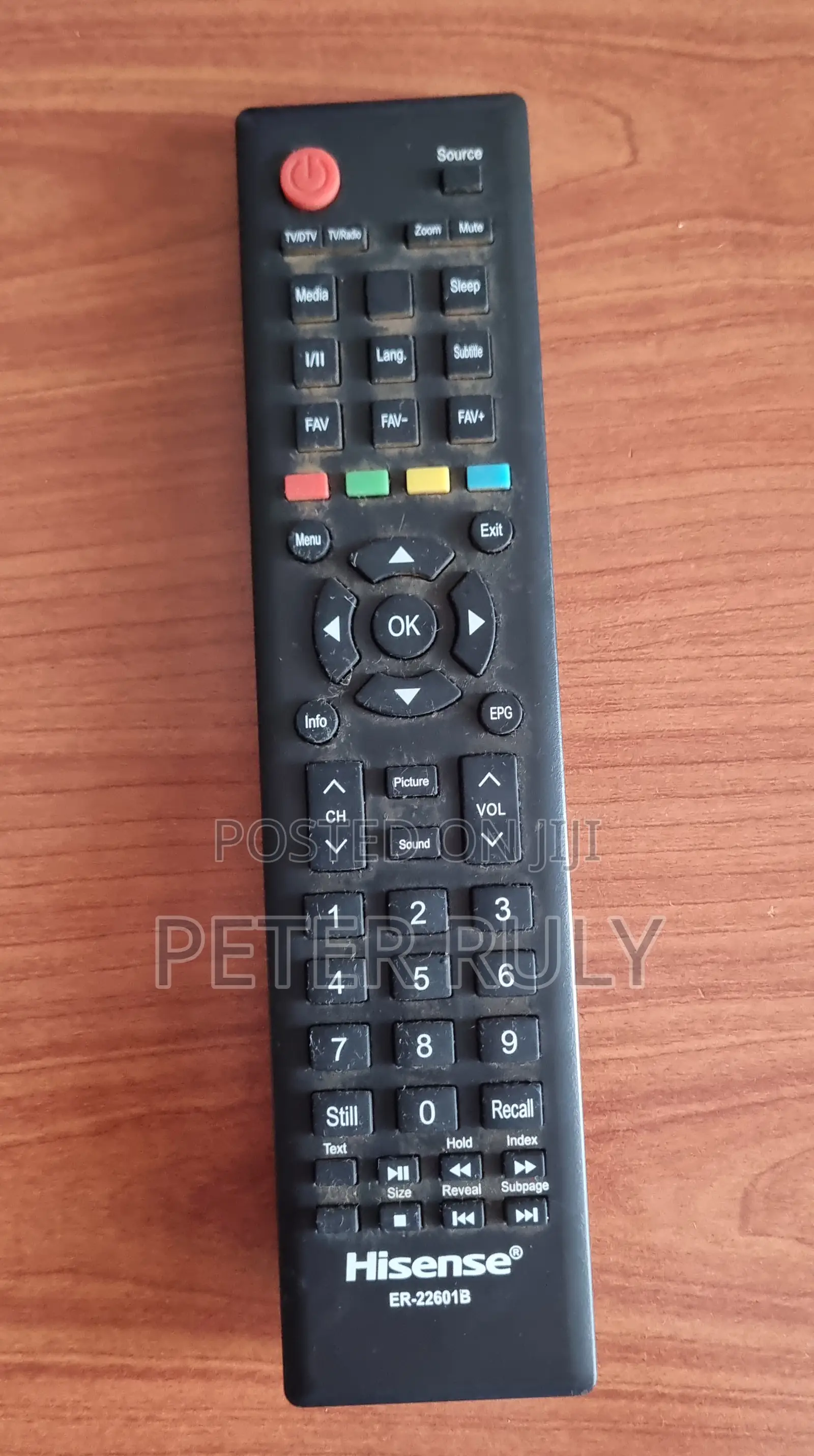 Hisense Tv Remote Control Er-22601b