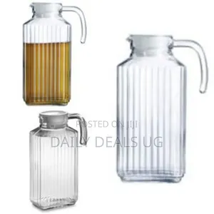 Luminarc 1.5litre Luminarc Lined Glass Juice/Water Jug-Colorless