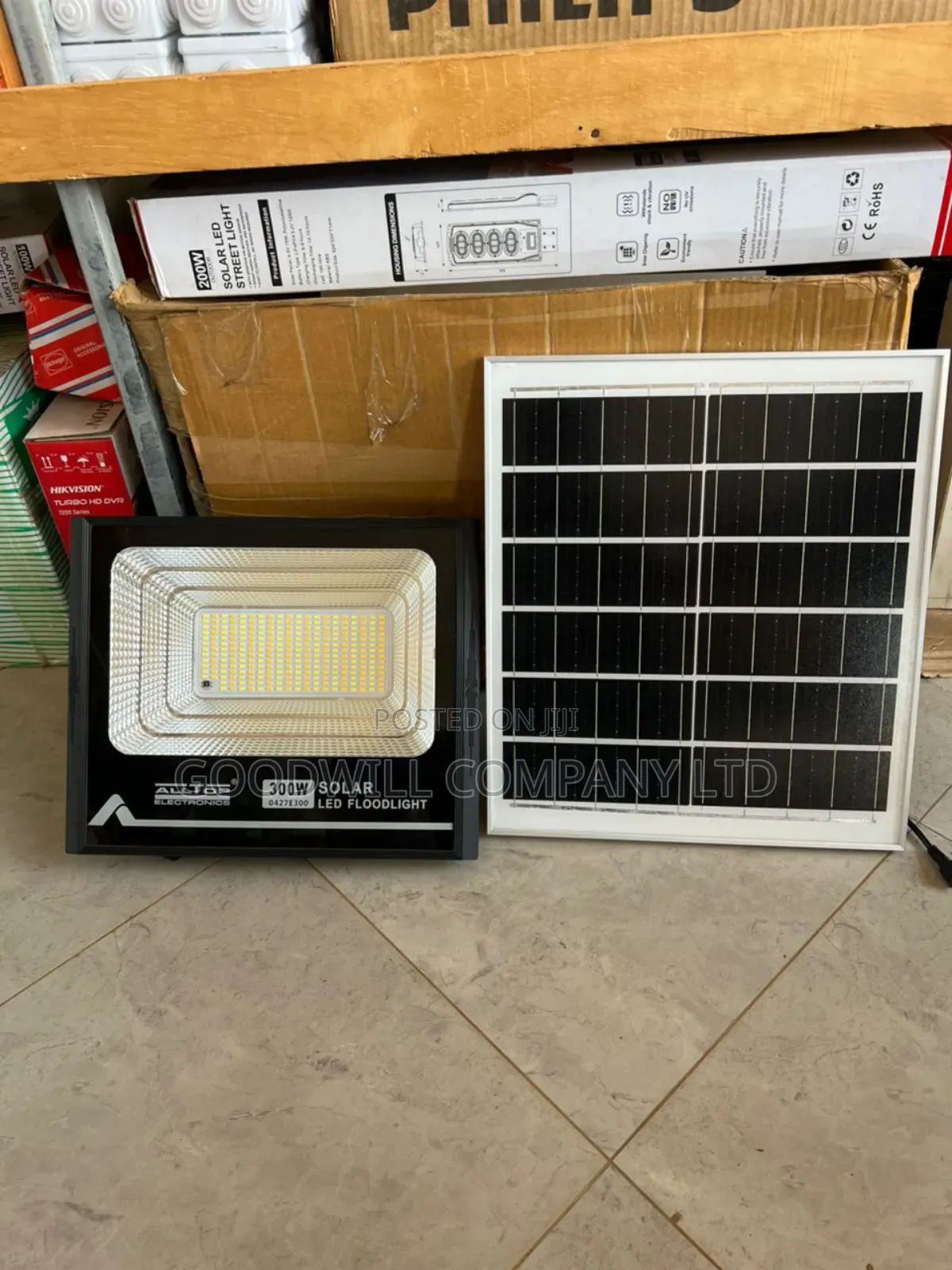 300w Solar Flood Light Bdfa6080