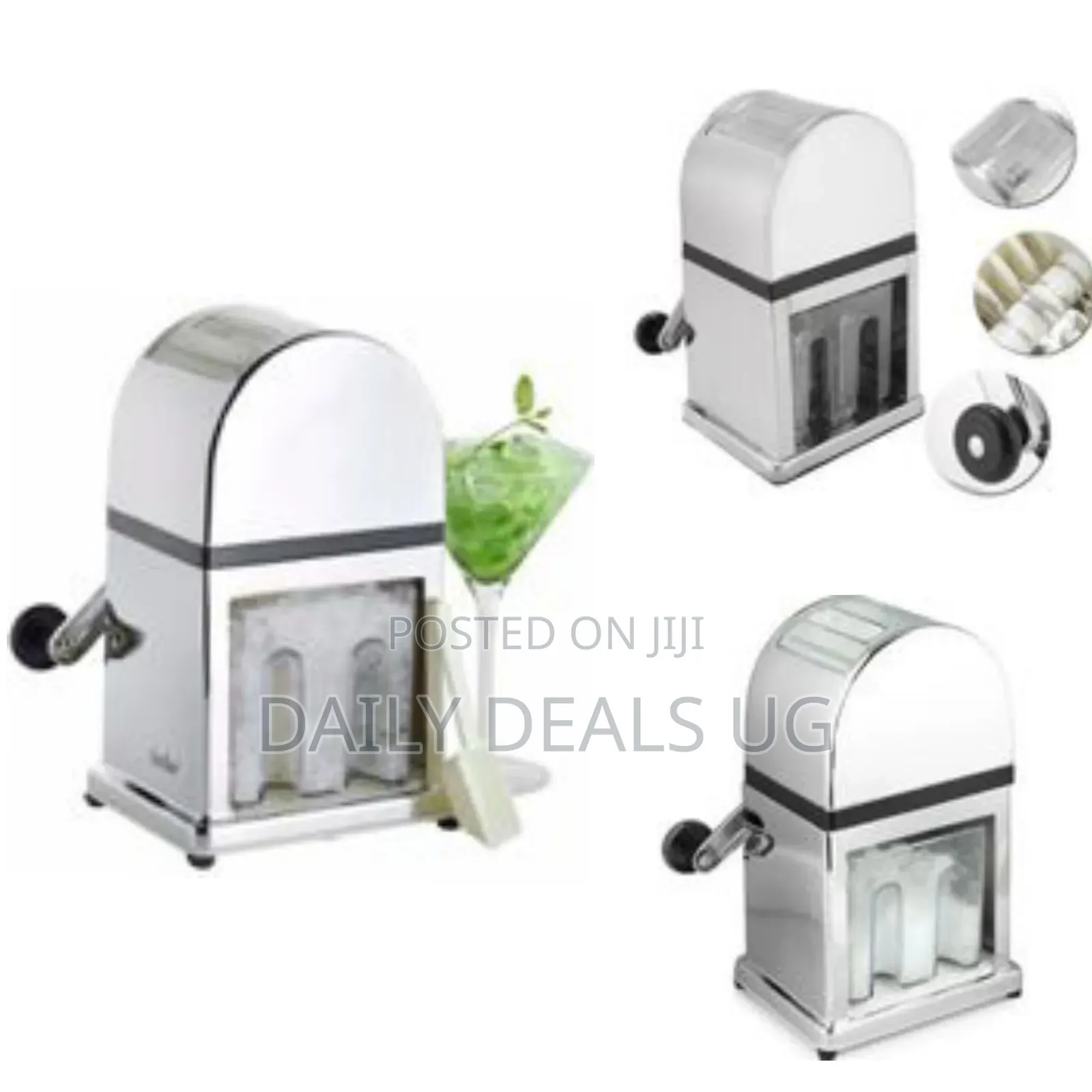 1st Choice Ice Crusher Machine- Silver