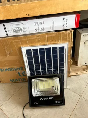 60w Solar Flood/Security Light Model9080