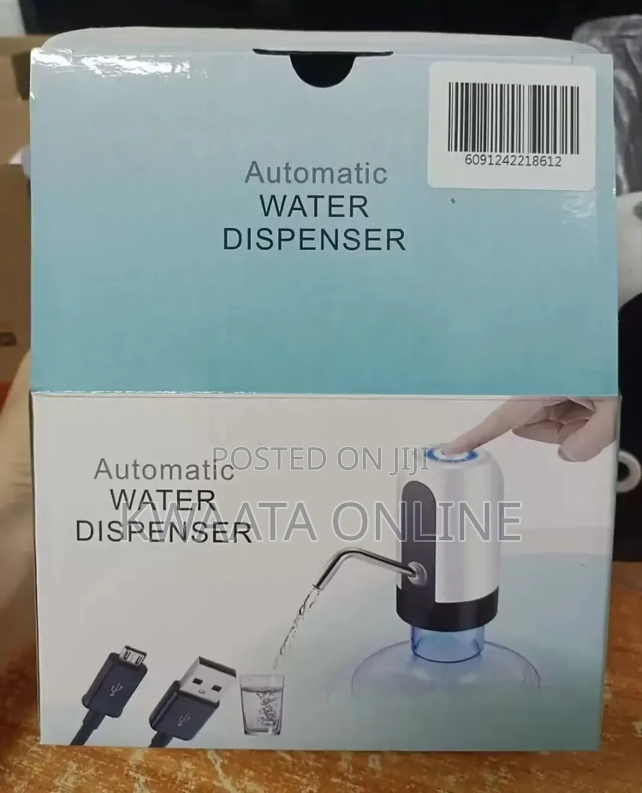 Electric Pump Rechargeble Wireless Dispenser for Drinking Water Bottle
