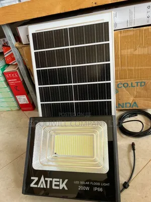 200w Solar Neelux/Zatek Solar Street Light Mode210210vx
