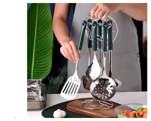 Stainless Steel Utensil Set-Silver