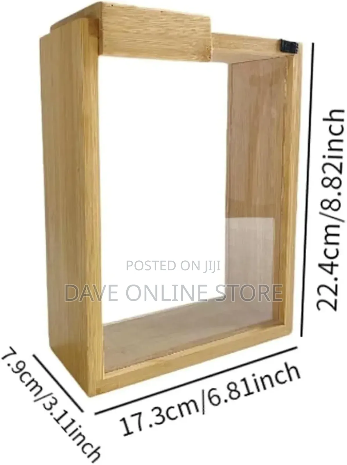 Wooden Cereal Storage Box, Airtight Pantry Bins