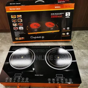 Silver Crest Infrared Double Burner, 7000w(3500w Each ,Infared Cooker